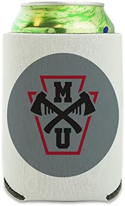 לוגו משני של אוניברסיטת מנספילד CAN CON COREER - משקה שרוול חיבוק מבודד מתקפל - מחזיק מבודד משקאות