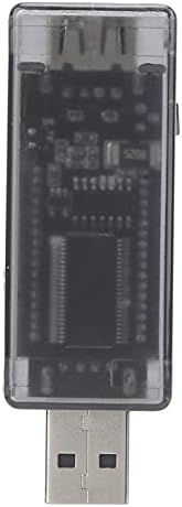מבחן USB LCD אינטליגנטי אמרימטרו מתח כוח כוח מחוון מטען מחוון סוללות ניטור סוללות USB נוכחי קיבולת בודק LCD