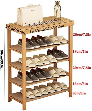מארגן אחסון נעליים באחסון במבוק אחסון נעל נעליים החלפת צואה ביתית שטח שטח חוסך 5 שכבות נעל נעל כניסה למדף נעליים