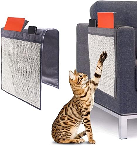 משטח שריטה לחתול, הגנה על רהיטים מפני פציעות טופר חתול, עשוי סיסל עמיד לאורך זמן וחסר ריח, מגן ריהוט שריטה לחתול הבחירה