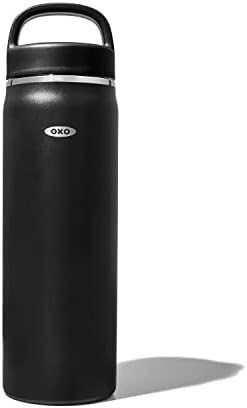 OXO 40 גרם מבודד בקבוק מים מכסה, אוניקס