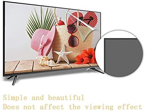 מגן מסך טלוויזיה מט טלוויזיה CHHD, כנגד שריטות/השתקפות אנטי/סרט אנטי סנוור בגודל 32-70 אינץ 'מסך מסך טלוויזיה