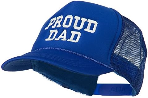 E4Hats.com מכתבי אבא גאים כובע רשת נוער רקום