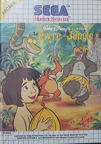 Le Livre de La Jungle הקלאסי של וולט דיסני - מערכת Master Sega