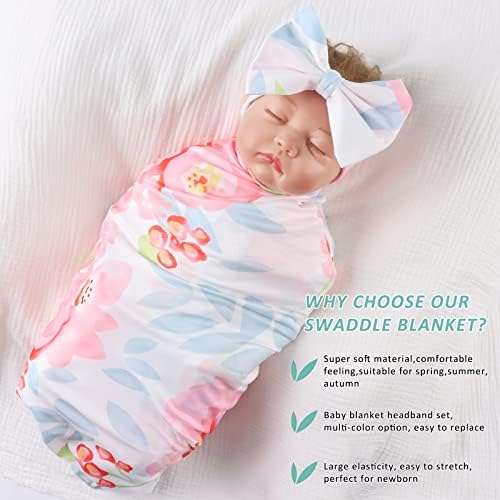 יילוד שמקבל שמיכה עם סרגל ראש רך רך לשמיכות לתינוקות לתינוקות לבנים