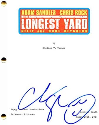 אדם סנדלר חתם על חתימה החצר הארוכה ביותר תסריט קולנוע מלא - קוסר את ברט ריינולדס וכריס רוק, בילי מדיסון, ביג אבא, המים בוי,