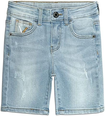 ילדיםמגניב חלל בני קיץ ג 'ינס מכנסיים קצרים, רך נמתח גומייה בתוך חצי ז' אן מכנסיים