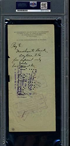 פרד מרקל חתם ב - 1920 על חתימת צ ' ק 2 של שיקגו קאבס