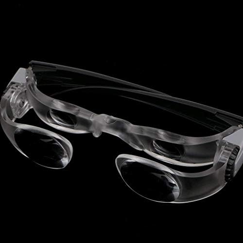 טלוויזיה משקפיים זכוכית מגדלת עדשת זכוכית מגדלת משקפי, נייד 2. 1איקס קוצר ראיה מגדלת זכוכית