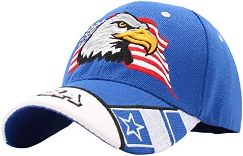 אופנה ארהב נשר אמריקאי דגל בייסבול כובע רקום אמריקה ארהב כדור כובע 3 ד רקמת מתכוונן כותנה כובע
