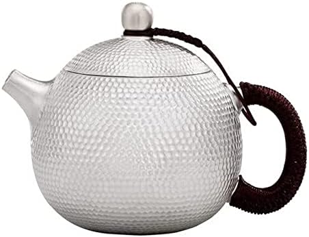 קומקום תה מודרני סיר כסף 999 קומקום סטרלינג כסף מכין קומקום תקי לשימוש ביתי ערכת בישול קומקום תה קטן סט קומקום