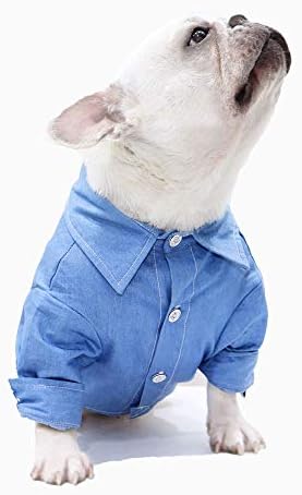 חולצות כלב קאובוי בגדי כלב מתאים לכל עונות השנה, כלב חולצות בצבעים מוצקים, חולצות לחיות מחמד, כותנה גור כלב חולצה,בגדים