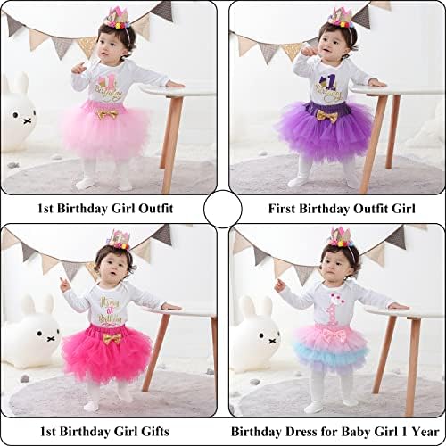 תינוקת הוסוקו תינוקת חצי / ראשונה / שני תלבושות בגדי יום הולדת ...