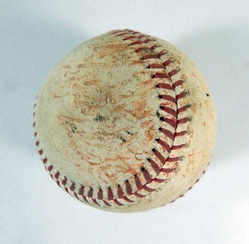 2021 סן פרנסיסקו ענקים פיט פיראטס משחק נעשה שימוש בייסבול בן גמאל עבירה קואטו - משחק MLB השתמש בייסבול