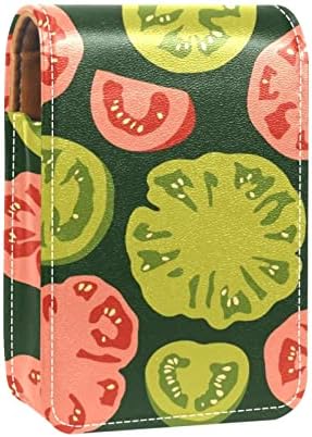 חמוד נייד איפור תיק קוסמטי פאוץ, שפתון מחזיק איפור ארגונית, קריקטורה פירות ירקות עגבניות