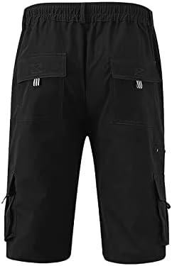 מכנסי מטען לגברים מקצרים ללבוש כיס ספורט בכיס ספורט מכנסיים קצרים מזדמנים ריצה
