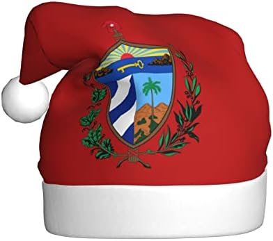זלטאס מעיל של זרועות של קובה חג המולד כובע למבוגרים רך נוח סנטה כובעי חג המולד לשנה חדשה חג ספקי צד