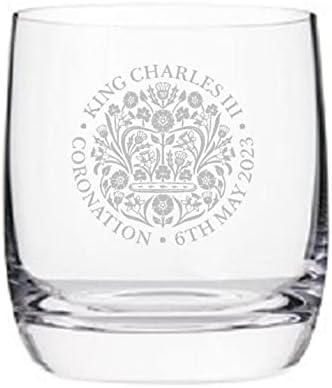 חקוק דרטינגטון מלך צ ' ארלס השלישי הכתרת ויסקי כוס רויאל מזכרות, תמלוגים