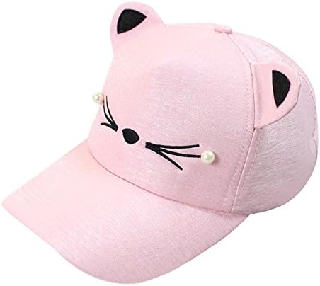 מאנהונג פרל כובע מגן אופנה בייסבול כובעי לנשימה נסיעות אביב אוזני חמוד תלמיד בייסבול כובעי קש מגן כובע ורוד