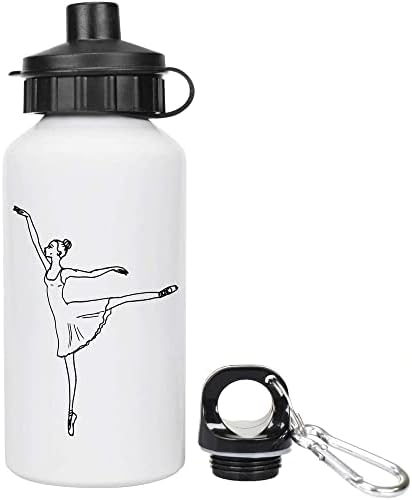 Azeeda 400ml 'Ballerina on Pointe' ילדים לשימוש חוזר בקבוק מים/שתייה
