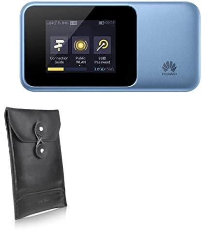 מארז גוויות קופסא עבור Huawei E5788U-96A WiFi נייד נקודה חמה-מעטפת עור נרו, כיסוי הפוך בסגנון ארנק עור Huawei E5788U-96A