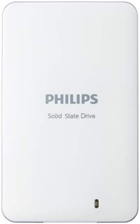 פיליפס חיצוני 960 ג ' יגה-בייט, יו-אס-בי 3.0, 400 מגהבייט / שניות - 390 מגהבייט/שניות, לבן
