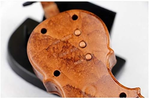 XJJZS תיבת מוסיקה לעיצוב כינור יצירתי עם יותר משיר אחד תנועת ציפוי כסף, תיבת מתנה למוזיקה