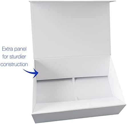 קופסא מתקפלת מט 1 יחידה עם מכסה מגנטי לאריזת מתנה