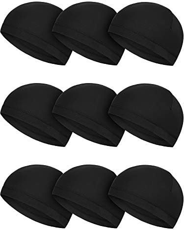 סאטיניור 9 חתיכות כובע גולגולת כובעי ריצת כובעים מזיעים כובעי מפתחים חלב משי חלב רכיבה על קסדת רכיבה על גברים לגברים