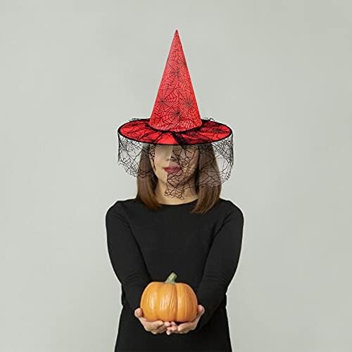 למבוגרים כובע כובע שאינו ליל כל הקדושים ארוג מחודדת כובע דקורטיבי כובע אבזרי מכשפה בייסבול כובעי נשים אבזרים