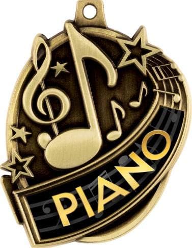 2.3 מדליות פסנתר מוסיקה של קודוס זהב, פרס פסנתר במקום הראשון