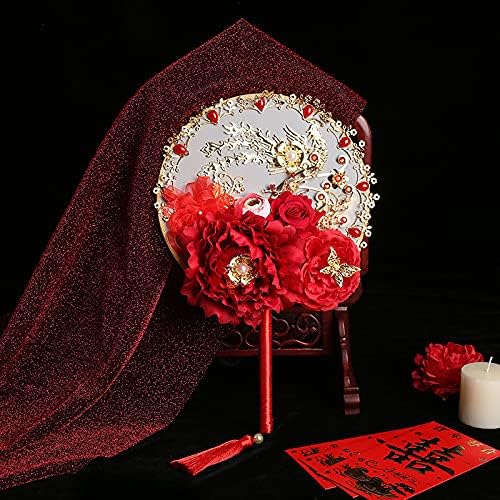 הקבוצה של אלברט כלה מאוורר החתונה הסינית לחתונה אושר אושר מחזיק אבזרי צילום פרחים