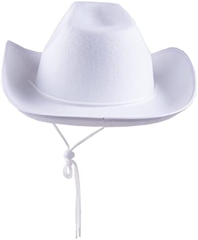 כובע הבוקרים לגברים נשים הרגיש מערבי רחב ברים בוקרת כובעים עם רצועה