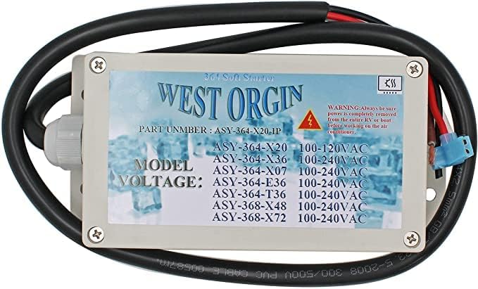 West Orgin 364 Starter Easy Starter, המתנע הקומפקטי RV שלך לכל צרכי יחידת ה- AC שלך - CAMPER AC, CAMPER SOVET