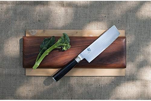 סכין נקירי קלאסית של שון 6.5& 34;, סכין חיתוך אידיאלית לירקות וסכין שף לכל מטרה, סכין נקירי מקצועית, סכין