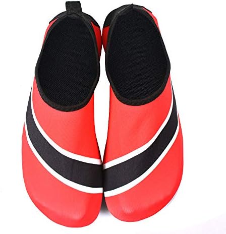נעלי מים לנשים וגברים מהיר יבש לשחות חוף נעלי עבור חיצוני גלישה תרגיל יוגה ג ' מייקה דגל הקאריביים רגאיי ראסטה