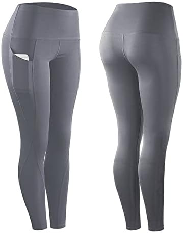 NEWITIN 3 חלקים מכנסי אימון מכנסי אימון מכנסי יוגה עם כיסי צד מכנסי ספורט לנשים