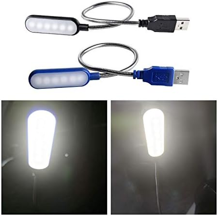 DDDCM נייד USB LED MINI ספר אור קריאה אור מנורת שולחן