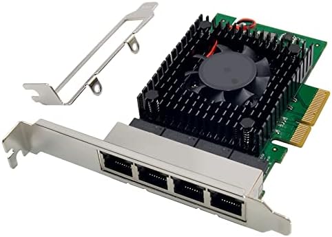 PCIE 3.1 2.5 GBE מתאם רשת עם Intel I225-V 2500/1000/100MBPS Quad-Port PCI Express Ethernet NIC Card Carder