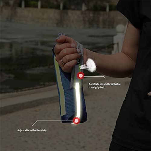 WSSBK פועל בקבוק מים כף יד מחזיק קומקום שקית אחסון שורש כף היד מתכווננת טלפונים חיצוניים ספורט טלפון
