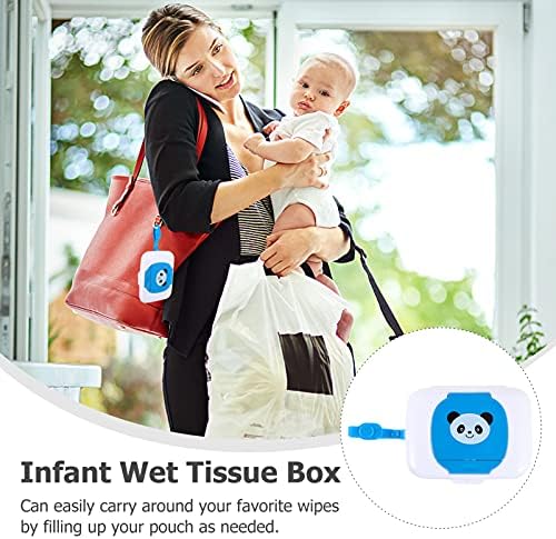 מגב ריגוב לתינוקות מגבוני נסיעות מארז 1 pc מתקן מגבונים, קופסת רקמות רטובות ניידות, מחזיק רקמות רטובות לתינוק, מקרה
