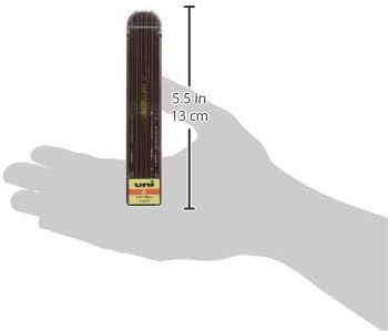 עופרת עיפרון מסוג Uni Drop מסוג יוני, 2.0 ממ, אדומה