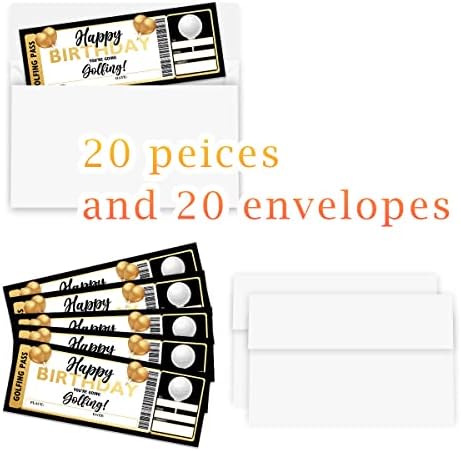 GGJGRPX הזמנות ליום הולדת כרטיסים, כרטיסי הזמנות ליום הולדת שמח לבנות בנים, מסיבת יום הולדת מיוחדת הזמנה עם מעטפות, 20 כרטיסים