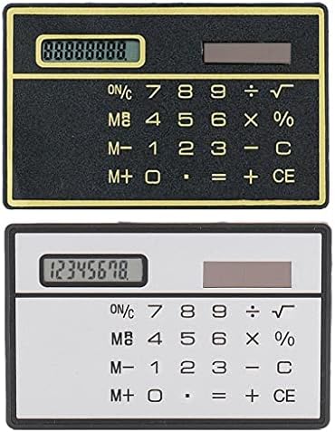 Doubao 8 ספרות מחשבון כוח סולארי דק עם עיצוב כרטיסי אשראי מסך מגע מחשבון מיני נייד ללימודי עסקים