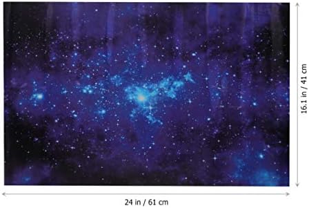 מדבקת דגים של פופטפופ רקע-רקע אקריום רקע השמים הכוכבים הכחולים אקווריום תפאורה מדבקה נייר תפאורה נצמד מדבקות פוסטר 24