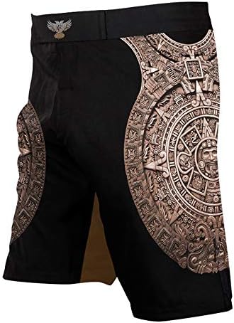 אצטק של רייבן לבגדי רייבן מדורגים מכנסיים קצרים של BJJ MMA