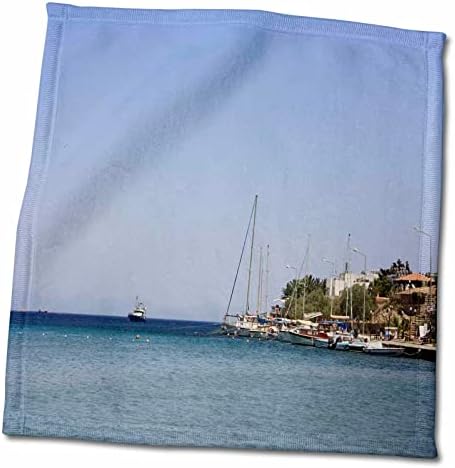 3drose taiche - צילום - Datca טורקיה - סירות ב- Datca - מגבות