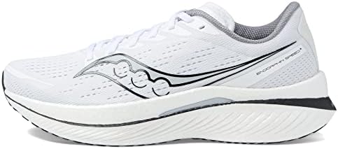 Saucony's Saporphin Speed ​​3 Sneaker, לבן/שחור, 10
