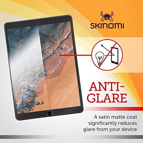 מגן מסך מט של Skinomi Matte התואם לסרט Apple iPad Air Anti-Glare Matte TPU TPU אנטי-בועל
