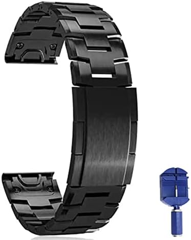 רצועת שעון שחרור מהיר מסגסוגת טיטניום אנקנג עבור גרמין פניקס 6 5 פלוס 3 3 שעות 935 945 ס60 רצועת שעון עבור